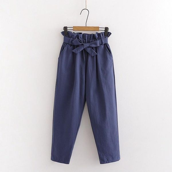 women's pants & capris cute bow belt for women 2021 spring summer ankle length high waist trousers korean pink harem female, Black;white
women's pants & capris cute bow belt for women 2021 spring summer ankle length high waist trousers korean pink harem female, Black;white