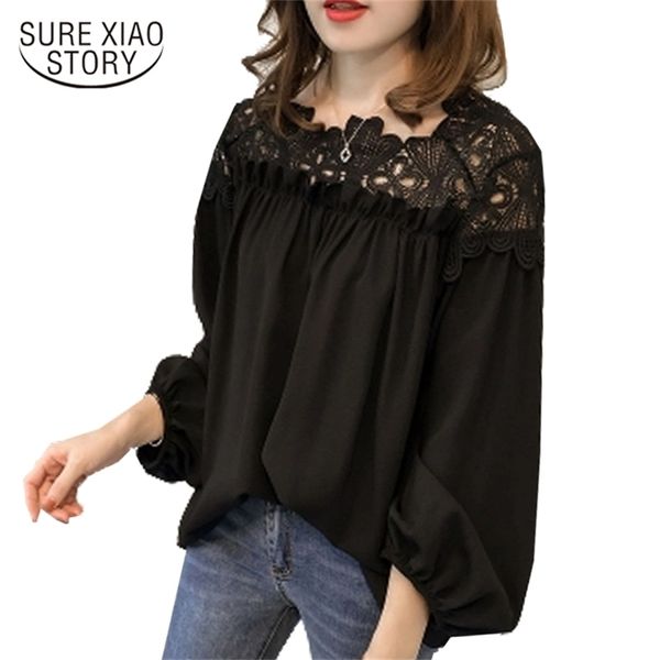 hooked hollow lace stitching women blouse shirt long-sleeved casual 's clothing plus size blusas d84 30 210506, White
hooked hollow lace stitching women blouse shirt long-sleeved casual 's clothing plus size blusas d84 30 210506, White
