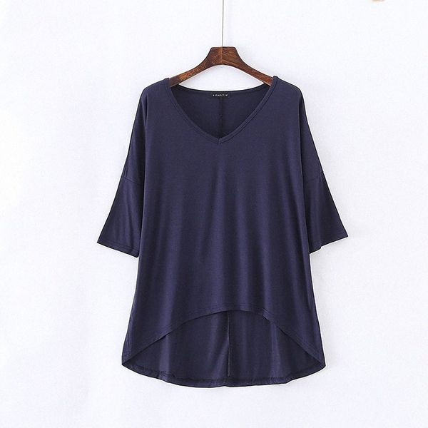 women's plus size blouse solid color plus high low half sleeve v neck casual causal daily cotton blend fall spring navy denim blue d97, Black
women's plus size blouse solid color plus high low half sleeve v neck casual causal daily cotton blend fall spring navy denim blue d97, Black