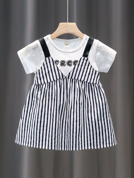 baby striped and letter graphic 2 in 1 dress she, Red;yellow
baby striped and letter graphic 2 in 1 dress she, Red;yellow