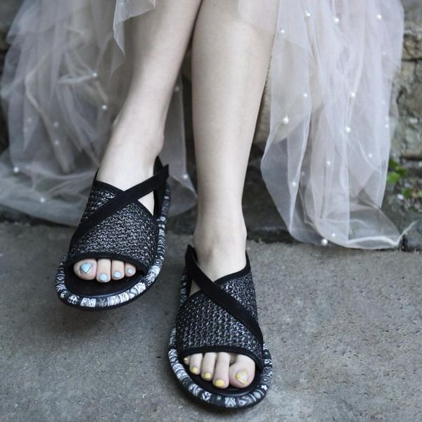 artmu original retro flat hollow women sandals leisure handsome cool boots gladiator leather summer handmade shoes, Black
artmu original retro flat hollow women sandals leisure handsome cool boots gladiator leather summer handmade shoes, Black
