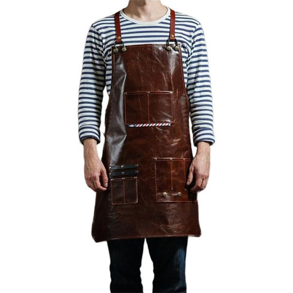 aprons pu men's high-grade waterproof and oil-proof apron roasting barbecue coffee shop chef overalls leather
aprons pu men's high-grade waterproof and oil-proof apron roasting barbecue coffee shop chef overalls leather