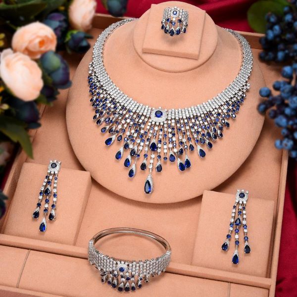 kellybola jewel exclusive fashion luxury zircon jewelry set women's wedding engagement banquet accessories 2021 earrings & necklace, Silver
kellybola jewel exclusive fashion luxury zircon jewelry set women's wedding engagement banquet accessories 2021 earrings & necklace, Silver