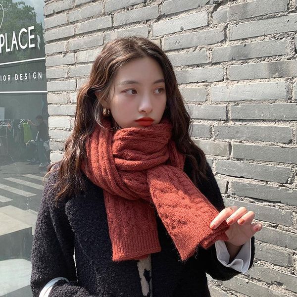 scarves johnature korean solid color soft warm knitting women scarf 2021 winter casual all match 2 colors female, Blue;gray
scarves johnature korean solid color soft warm knitting women scarf 2021 winter casual all match 2 colors female, Blue;gray