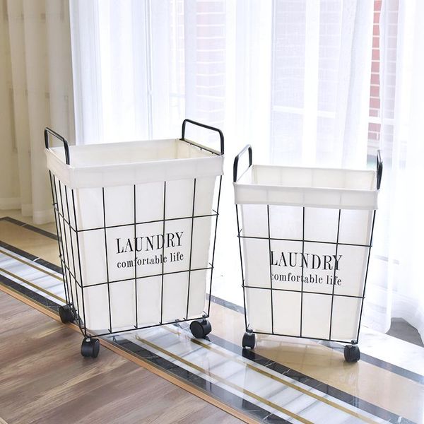 laundry basket wrought iron large hamper dirty clothes storage portable home toys clothing organizers mx9201411 & organization
laundry basket wrought iron large hamper dirty clothes storage portable home toys clothing organizers mx9201411 & organization