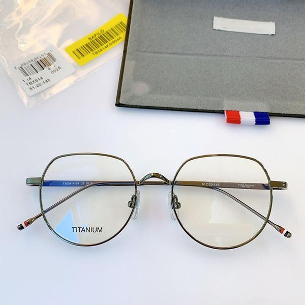 fashion sunglasses frames brand designer eyeglasses round tbx914 optical titanium ultralight blue light frame men women glasses myopia presc, Black
fashion sunglasses frames brand designer eyeglasses round tbx914 optical titanium ultralight blue light frame men women glasses myopia presc, Black