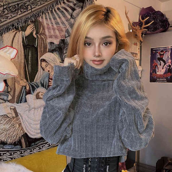 sweaters t autumn winter solid pullover short thick sweater women fashion flare long sleeve turtleneck casual streetwear, White;black
sweaters t autumn winter solid pullover short thick sweater women fashion flare long sleeve turtleneck casual streetwear, White;black