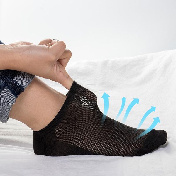 men's socks 3 pairs short mesh breathable low cut invisible boat slippers comfortable ankle solid color business casual sock, Black
men's socks 3 pairs short mesh breathable low cut invisible boat slippers comfortable ankle solid color business casual sock, Black