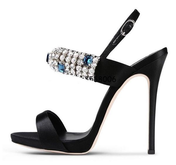 summer ladies super high heels shoes woman elegant crystal wedding party sandals genuine leather black buckle pumps
summer ladies super high heels shoes woman elegant crystal wedding party sandals genuine leather black buckle pumps