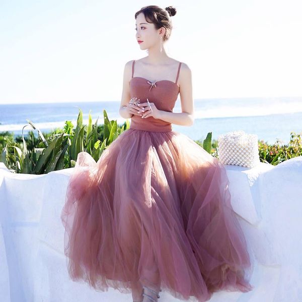 mesh tulle summer dress women sleeveless sling maxi beach elegant boho holiday vestido long party dresses c5259 casual, Black;gray
mesh tulle summer dress women sleeveless sling maxi beach elegant boho holiday vestido long party dresses c5259 casual, Black;gray