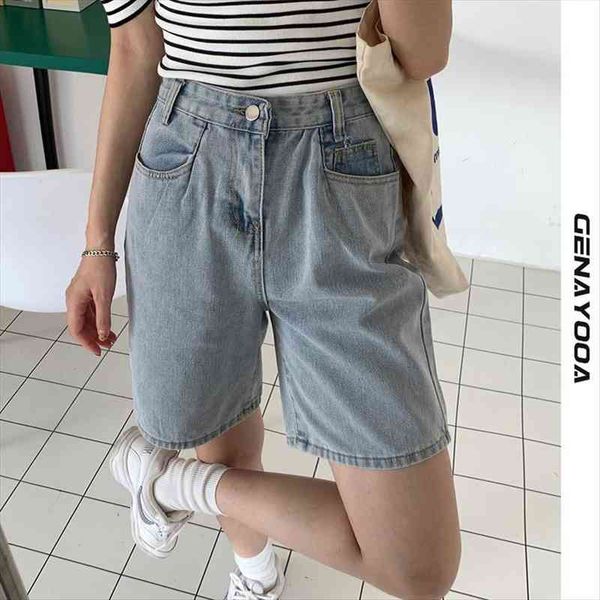 summer denim casual loose jeans women short high waist biker light blue korean style, White;black
summer denim casual loose jeans women short high waist biker light blue korean style, White;black