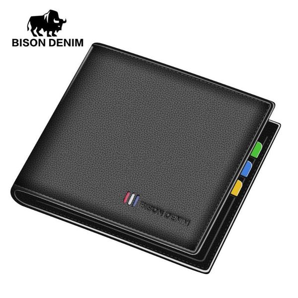 wallets bison denim fashion men wallet genuine leather slim bifold card holder purse, Red;black
wallets bison denim fashion men wallet genuine leather slim bifold card holder purse, Red;black