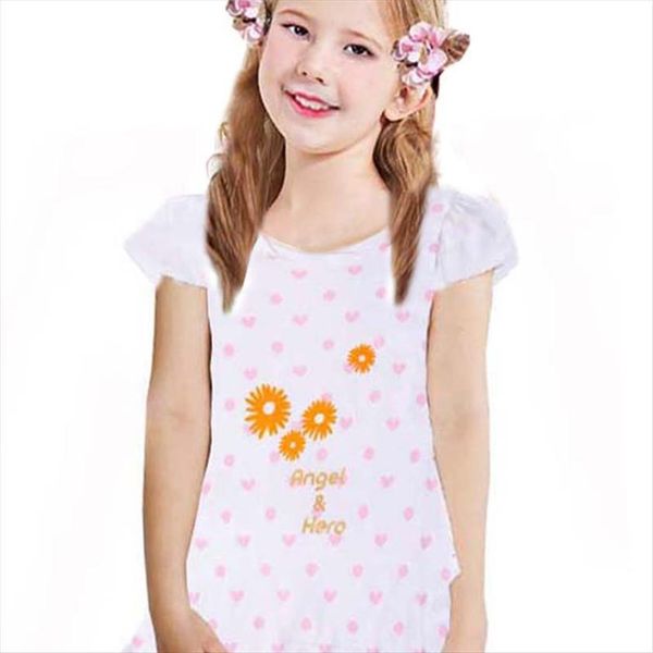 girl t shirt cotton short sleeved printed shirts casual sweat absorbent kids round neck puff sleeve clothes 4 10y, Blue
girl t shirt cotton short sleeved printed shirts casual sweat absorbent kids round neck puff sleeve clothes 4 10y, Blue