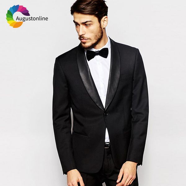 men's suits & blazers slim fit black wide shawl lapel men for wedding costume groom prom formal custom tuxedo man blazer jack, White;black
men's suits & blazers slim fit black wide shawl lapel men for wedding costume groom prom formal custom tuxedo man blazer jack, White;black