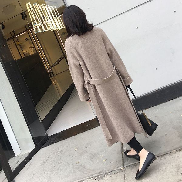 women's trench coats women cardigan with belt wide sleeve knit ladies knitwear autumn winter s sweater 1gps, Tan;black
women's trench coats women cardigan with belt wide sleeve knit ladies knitwear autumn winter s sweater 1gps, Tan;black