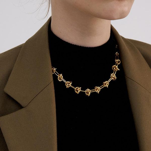 chains 2021 chill hippie jewelry stainless steel hollow big knot link chain necklaces for male women 18k golden chokers on neck, Silver
chains 2021 chill hippie jewelry stainless steel hollow big knot link chain necklaces for male women 18k golden chokers on neck, Silver
