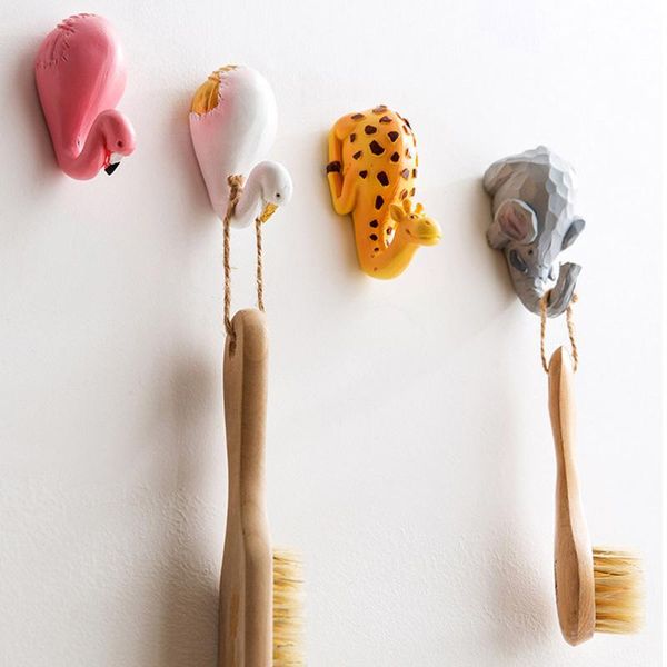 1pc cute cartoon animal strong adhesive hook kitchen bedroom bathroom key towel hanger holder resin hooks home decorative & rails
1pc cute cartoon animal strong adhesive hook kitchen bedroom bathroom key towel hanger holder resin hooks home decorative & rails