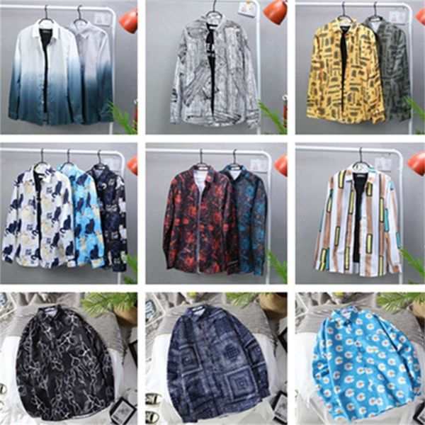 men's casual shirts shirtshirt men's korean version of the trend very fairy shirt ruffian handsome floral jacket casual loose love, White;black
men's casual shirts shirtshirt men's korean version of the trend very fairy shirt ruffian handsome floral jacket casual loose love, White;black