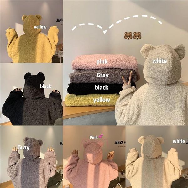 autumn winter coat pink sweet hooded harajuku loose pocket hoodies womens fleece flannel pullover female sweatshirt streetwear women's, Black
autumn winter coat pink sweet hooded harajuku loose pocket hoodies womens fleece flannel pullover female sweatshirt streetwear women's, Black