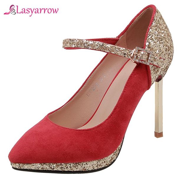 dress shoes lasyarrow 2021 fashion thin high heels women pumps elegant silver gold prom wedding woman plus size 32-43 j961, Black
dress shoes lasyarrow 2021 fashion thin high heels women pumps elegant silver gold prom wedding woman plus size 32-43 j961, Black