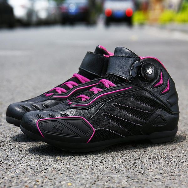 cycling footwear motorcycle riding shoes men's and women's bicycle short boots anti-slip racing bike lock road, Black
cycling footwear motorcycle riding shoes men's and women's bicycle short boots anti-slip racing bike lock road, Black