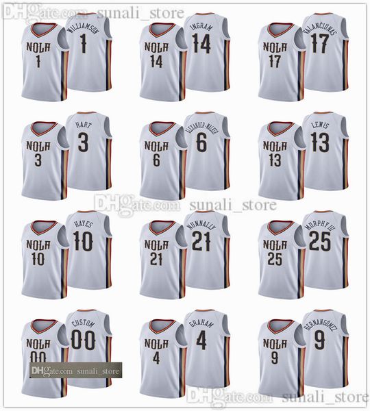 2022 city 75th white basketball jerseys zion brandon 14 ingram jonas 17 valanciunas josh 3 hart 4 graham 1 williamson jaxson hayes nickeil a, Black;red
2022 city 75th white basketball jerseys zion brandon 14 ingram jonas 17 valanciunas josh 3 hart 4 graham 1 williamson jaxson hayes nickeil a, Black;red
