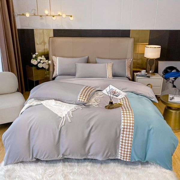 bedding sets american light luxury simple grinding bed sheets comfortable collision color stitching four seasons cotton four-piece set
bedding sets american light luxury simple grinding bed sheets comfortable collision color stitching four seasons cotton four-piece set