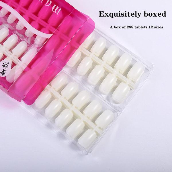 false nails 288 pieces of white transparent round head water droplet french fake nails, ultra-thin, seamless, full stickers, nail tools, Red;gold
false nails 288 pieces of white transparent round head water droplet french fake nails, ultra-thin, seamless, full stickers, nail tools, Red;gold