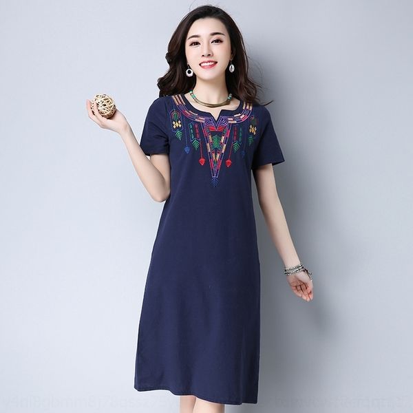ugn 2021 summerplus size dresses art large v-neck embroidered hemp medium length dress long skirt cotton linen cotton linen
ugn 2021 summerplus size dresses art large v-neck embroidered hemp medium length dress long skirt cotton linen cotton linen