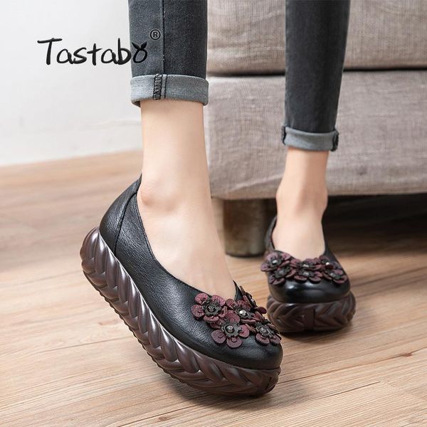 dress shoes tastabo manual genuine leather women's platform retro brown black s2503 sticker flowers round head wild mom
dress shoes tastabo manual genuine leather women's platform retro brown black s2503 sticker flowers round head wild mom