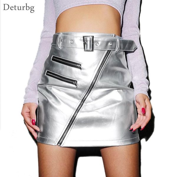 skirts womens zipped belt bodycon mini skirt female streetwear high waist faux leather bright silver bandage pu saias sk258, Black
skirts womens zipped belt bodycon mini skirt female streetwear high waist faux leather bright silver bandage pu saias sk258, Black