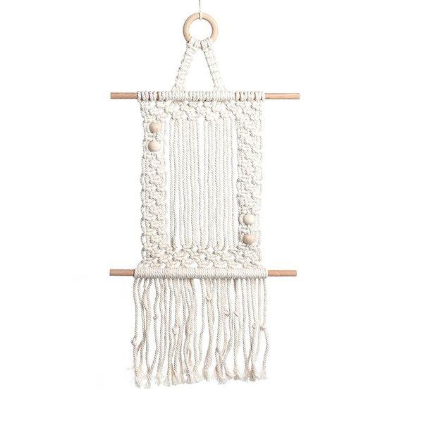 tapestries bohemian macrame wall hanging tapestry cotton rope hand-woven tassel po folder decoration
tapestries bohemian macrame wall hanging tapestry cotton rope hand-woven tassel po folder decoration