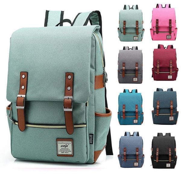 backpack men & women retro outdoor canvas travel fashion 14''-16'' anti-theft waterproof laptop 
backpack men & women retro outdoor canvas travel fashion 14''-16'' anti-theft waterproof laptop