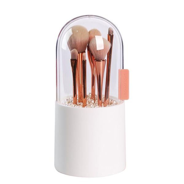 storage boxes & bins rotate makeup brush holder with pearl dustproof organizer waterproof cosmetic bucket
storage boxes & bins rotate makeup brush holder with pearl dustproof organizer waterproof cosmetic bucket