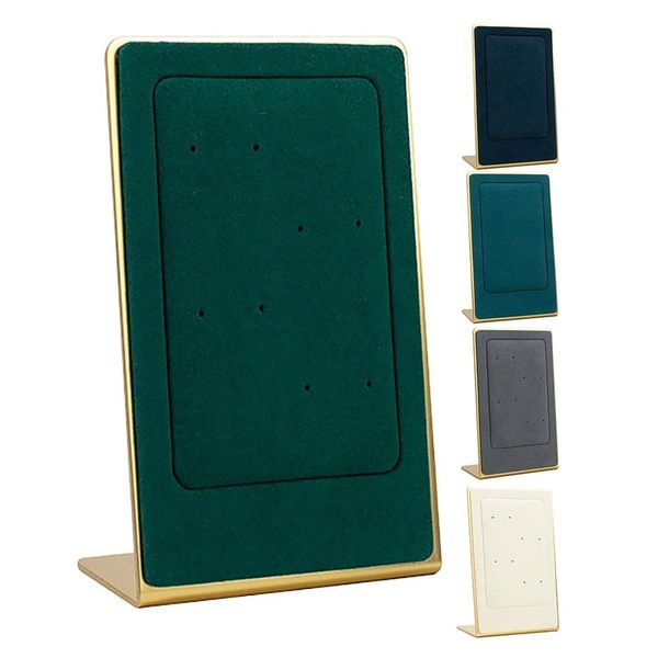 jewelry pouches, bags light luxury creative earrings display board stand up rack metal velvet props, Pink;blue
jewelry pouches, bags light luxury creative earrings display board stand up rack metal velvet props, Pink;blue