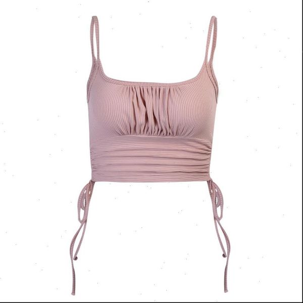 paris girl summer fashion womens tank wild waistband drawstring exposed navel sling suspenders, White
paris girl summer fashion womens tank wild waistband drawstring exposed navel sling suspenders, White