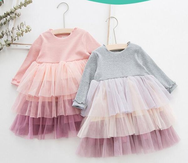 new girl clothes dresses kids boutique 3 layers mesh patchwork dress girl elegant sring fall long sleeve dress, Red;yellow
new girl clothes dresses kids boutique 3 layers mesh patchwork dress girl elegant sring fall long sleeve dress, Red;yellow