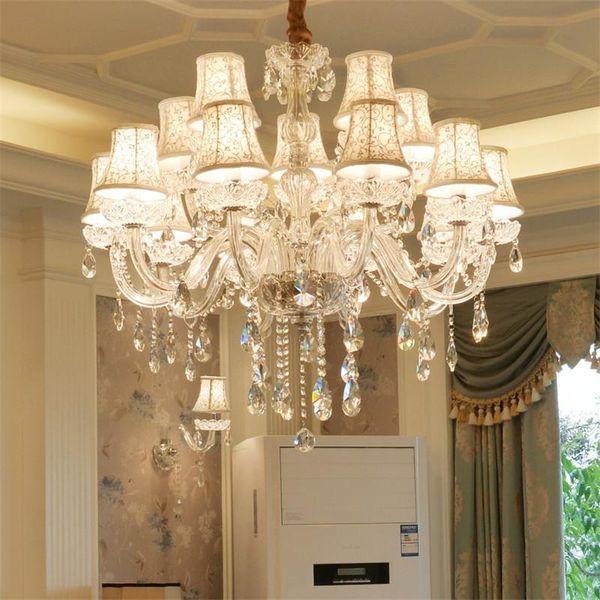 modern led transparent crystal chandelier light for living room kitchen ceiling fixture indoor pendant lamp with lampshade chandeliers
modern led transparent crystal chandelier light for living room kitchen ceiling fixture indoor pendant lamp with lampshade chandeliers