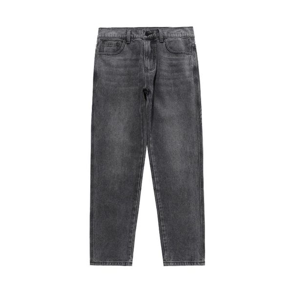 men's jeans spring and summer bone print light color waist straight pants, Blue
men's jeans spring and summer bone print light color waist straight pants, Blue