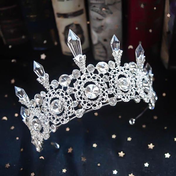 bridal tiaras crown for women costume crystal wedding accessories rhinestone bride pageant diadem hair jewelry baroque headband clips & barr, Golden;silver
bridal tiaras crown for women costume crystal wedding accessories rhinestone bride pageant diadem hair jewelry baroque headband clips & barr, Golden;silver
