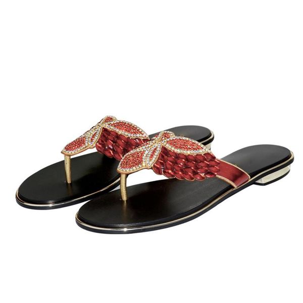 slippers women flip-flops summer rhinestone casual fashion comfortable flat bottom thick heel large size, Black
slippers women flip-flops summer rhinestone casual fashion comfortable flat bottom thick heel large size, Black