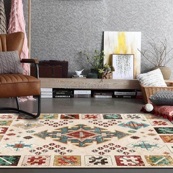 carpets retro and old mediterranean color geometric ethnic style living room bedroom bedside carpet floor mat customization
carpets retro and old mediterranean color geometric ethnic style living room bedroom bedside carpet floor mat customization