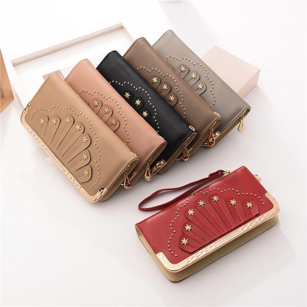 wallets 2021 korean fashion ladies long wallet hardware single zip clutch mobile phone bag coin purse women, Red;black
wallets 2021 korean fashion ladies long wallet hardware single zip clutch mobile phone bag coin purse women, Red;black