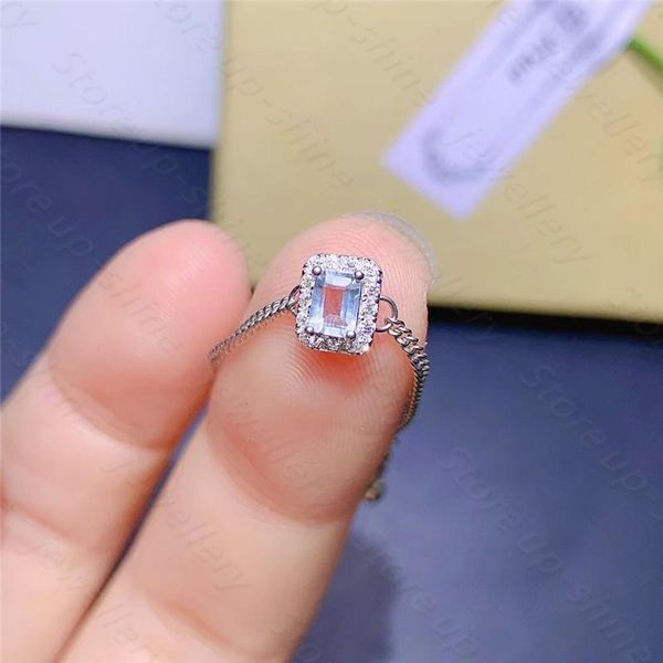 cluster rings natural aquamarine for women sterling silver color 925 jewelry ring wedding engagement party gemstone fine, Golden;silver
cluster rings natural aquamarine for women sterling silver color 925 jewelry ring wedding engagement party gemstone fine, Golden;silver