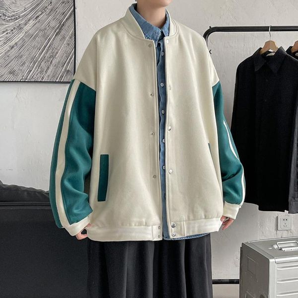 men's jackets inxyz 2021 autumn fashion basic jacket excellent casual korean loose harajuku style female spring, Black;brown
men's jackets inxyz 2021 autumn fashion basic jacket excellent casual korean loose harajuku style female spring, Black;brown