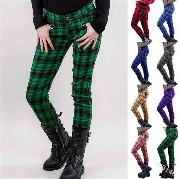 women pants casual fashion high waist plaid printed sports trousers straight without belt casual pants punk, Black;white
women pants casual fashion high waist plaid printed sports trousers straight without belt casual pants punk, Black;white