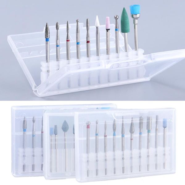 nail art equipment 10/12pcs milling cutters manicure drill bits set ceramic diamond carbide machine accessories glhz01-04, Silver
nail art equipment 10/12pcs milling cutters manicure drill bits set ceramic diamond carbide machine accessories glhz01-04, Silver