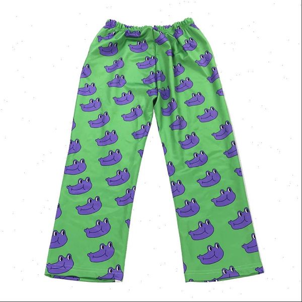 casual loose funny frog women pant print high waist elastic full length autumn summer trouser for femme, Black;white
casual loose funny frog women pant print high waist elastic full length autumn summer trouser for femme, Black;white