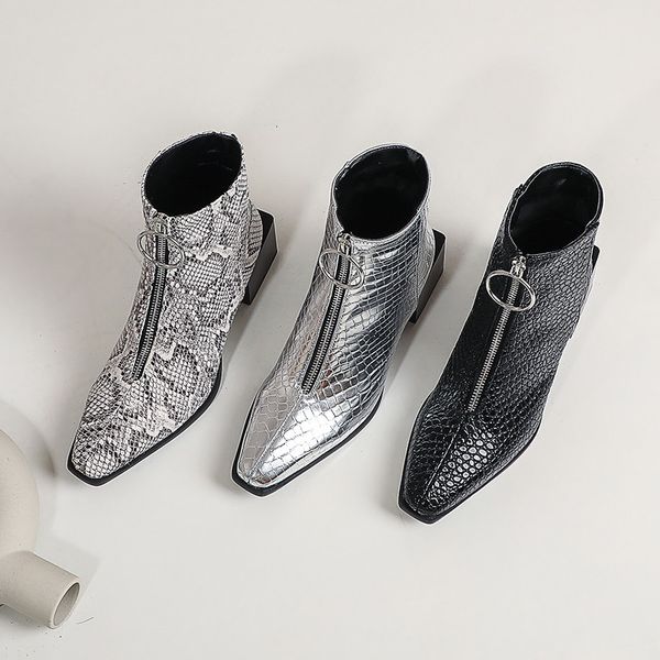 esrfiyfe autumn winter leather women ankle stone grain female boots high heels women's shoes large size 34-48 1iog, Black
esrfiyfe autumn winter leather women ankle stone grain female boots high heels women's shoes large size 34-48 1iog, Black