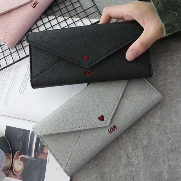 long womens wallet purses love heart wallets for ladies girl money pocket card holder female phone clutch bag, Red;black
long womens wallet purses love heart wallets for ladies girl money pocket card holder female phone clutch bag, Red;black
